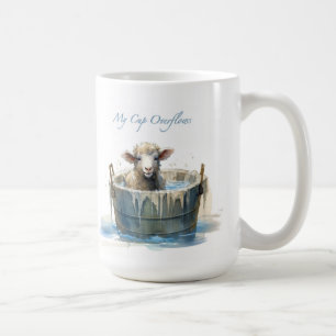 Mijn beker loopt over - Psalm 23 Koffiemok