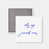 Mijn beker over magneet (Voorkant / Achterkant)