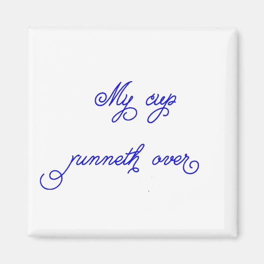 Mijn beker over magneet (Voorkant)