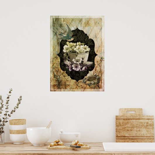 Mijn beker van Tea Poster (Keuken)