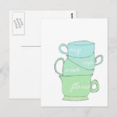 mijn bekeroverloopafbeelding mok psalm 23 briefkaart (Voorkant / Achterkant)