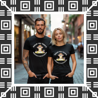 Mijn belastingen doen - Monkey T-shirt