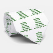 Mijn belastinggeld stropdas (Opgerold)