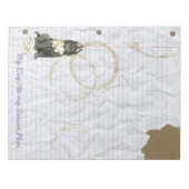 Mijn Belgische Sheepdog Ate My Lesson Plan Notitieblok (Voorkant)