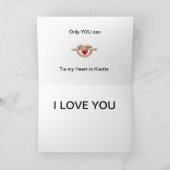 Mijn belofte aan jou. kaart (Binnen)