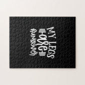 mijn benen zijn hongerig legpuzzel (Horizontaal)