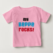 Mijn Beppe Rocks T-shirts en geschenken (Voorkant)