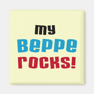 Mijn Beppe Rocks T-shirts en geschenken Magneet