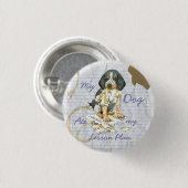 Mijn Berner Ate Mijn Lesson Plan Ronde Button 3,2 Cm (Voorkant /achterkant)