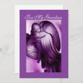 Mijn Beschermengel - Wenskaart Feestdagenkaart (Voorkant / Achterkant)