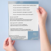 Mijn beschikbare boeken flyer (Hand)
