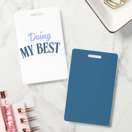 mijn best doen badge (Kantoor)