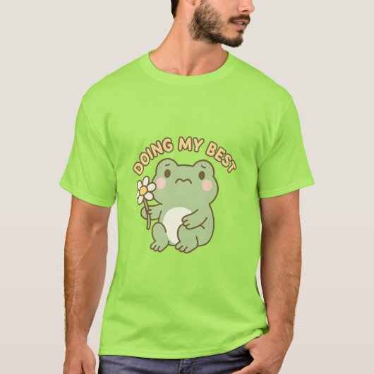 “Mijn Best Doen” Kikker T-shirt (Voorkant)