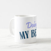 mijn best doen koffiemok (Voorkant links)