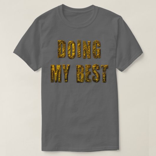 Mijn best doen t-shirt (Design voorkant)