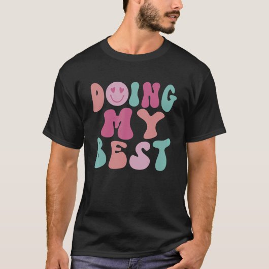 Mijn best doen t-shirt (Voorkant)