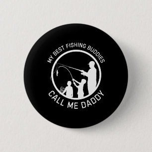 Mijn beste Geviste vrienden noemen me papa Vaderda Ronde Button 5,7 Cm
