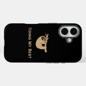 Mijn beste glitterslooth doen Case-Mate iPhone case (Achterkant (horizontaal))