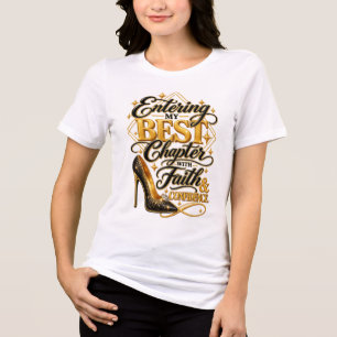 Mijn beste hoofdstuk binnentreden met geloof Tri-Blend shirt