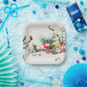 Mijn beste kleine vriend kerstfeestdag papieren bordje (Feest)