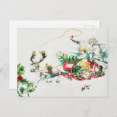 Mijn beste kleine vriendje kerstmis feestdagenkaart (Voorkant / Achterkant)