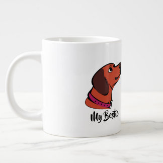Mijn beste koffiekopje | Schattig puppycadeau Grote Koffiekop
