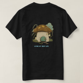 Mijn Beste Leven Levend Paddenstoel Cottagecore T- T-shirt