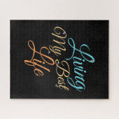 Mijn beste leven - Positiviteitscijfers Legpuzzel (Horizontaal)