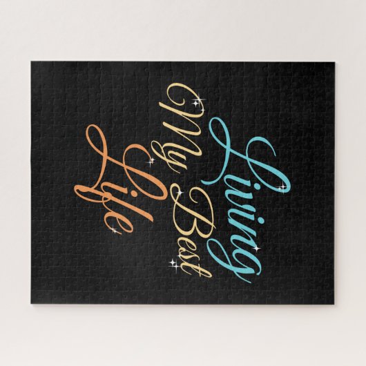 Mijn beste leven - Positiviteitscijfers Legpuzzel (Horizontaal)