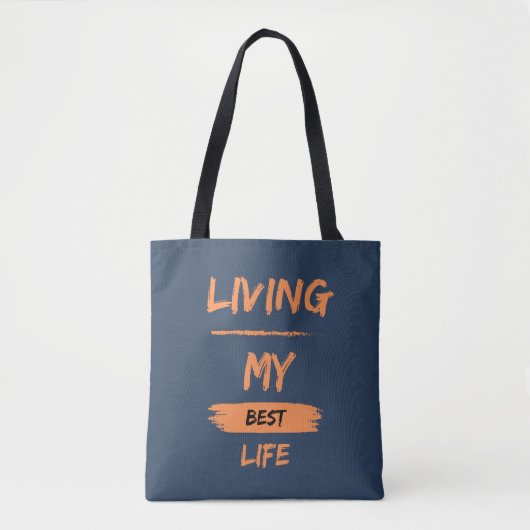 mijn beste leven tote bag (Voorkant)
