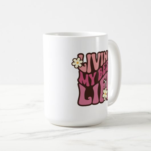 Mijn beste levensdagen koffiemok (Voorkant rechts)