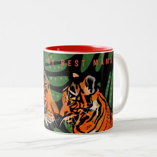 MIJN BESTE MAMA TWEEKLEURIGE KOFFIEMOK (Voorkant rechts)
