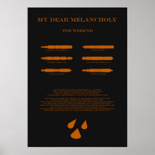 Mijn beste Melancholy Poster