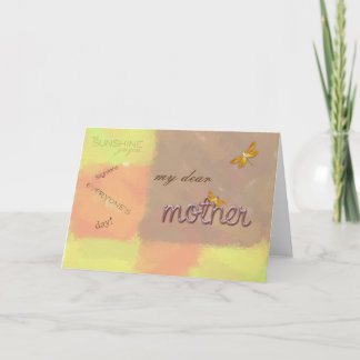 mijn beste moeder kaart