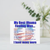 Mijn beste obama-gevoel was... briefkaart (Staand voorkant)