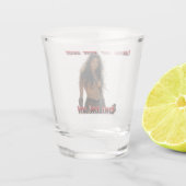 Mijn beste shot (Shotglas) Glas (Achterkant)