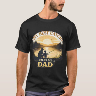 Mijn beste vangst noemt me papa t-shirt