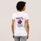 Mijn beste vijgenleven ooit!!! t-shirt (Achterkant volledig)