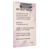 Mijn beste vriend Aanmoediging Gedicht Poëzie Klembord (Rechts)