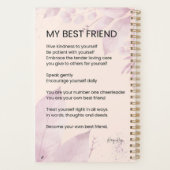 Mijn beste vriend Aanmoediging Gedicht Poëzie Planner (Achterkant)