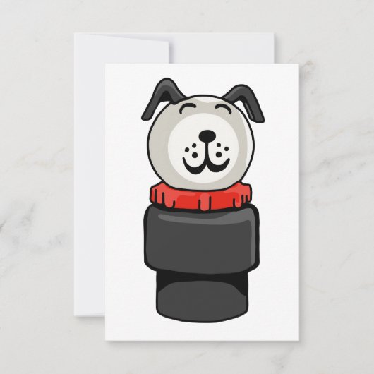 Mijn beste vriend bedankkaart (Voorkant)