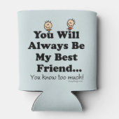 Mijn beste vriend blikjeskoeler (Achterkant)