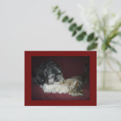 Mijn beste vriend briefkaart (Staand voorkant)