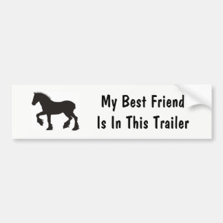 Mijn beste vriend bumpersticker
