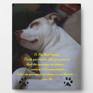 Mijn beste vriend fotoplaat