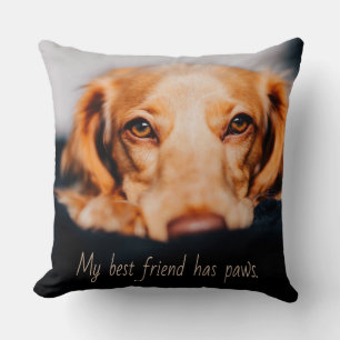 Mijn beste vriend heeft een poothond, Puppy Meme Kussen