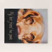 Mijn beste vriend heeft een poothond, Puppy Meme Legpuzzel (Horizontaal)
