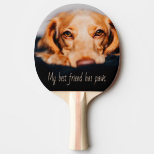 Mijn beste vriend heeft een poothond, Puppy Meme Tafeltennisbatje