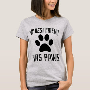 Mijn beste vriend heeft poten - Hondenliefhebbers T-shirt