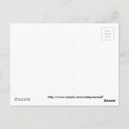 Mijn beste vriend heeft whiskers briefkaart (Achterkant)